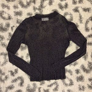 • black mesh top •